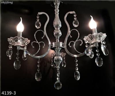 China 2023 New Design Traditional Pendant Light Crystal Candle Lmp for sale