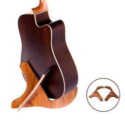 China Direct edge guitar sponge GUITAR factory wholesales wood stand can adjustable and disassemble for sale