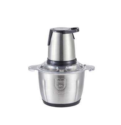 China High Efficiency Food Processor Chopper Kitchen Chopper Big Size Mini Stainless Electric Fruit Blender Original Vegetable Steel 3 Liter for sale