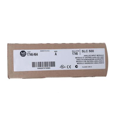 China 1746-NI4 SLC inventory Allen Bradley New 1746-NI4 4-point analog input module for sale