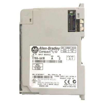 China 1769-IA16 Allen Bradley Inventory CompactLogix 16 PT 120VAC D/I Module 1769IA16 1769-IA16 for sale