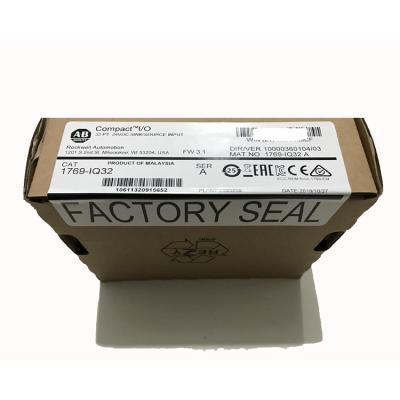 China Industrial Ect Factory Price Allen Bradley 1769-IQ32 CompactLogix 32 PT PLC DC Input Module for sale