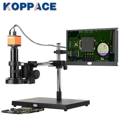 China KOPPACE 17X-108X Microscope 16MP 13.3 inch Viewing Screen Industry Microscope Mobile Phone Repair Electronic Microscope KP-H1660VX for sale