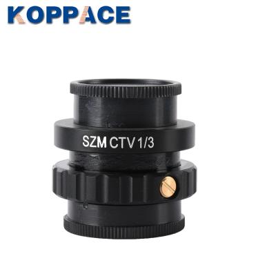 China KOPPACE Trinocular Microscope C-mount Interface 1/3 TVC 25mm Camera Interface Stereo Microscope Camera Adapters KP-03S for sale