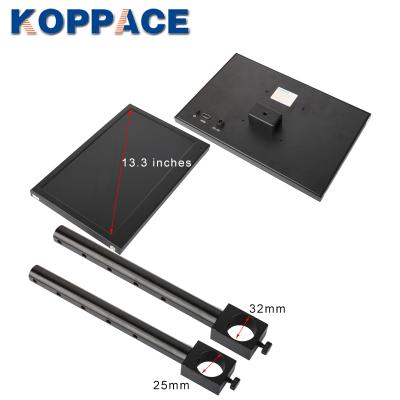 China KOPPACE HD 13.3 Inch Microscope Dedicated Display HD Hanging Interface Optional 25mm Rods 32mm 13.3inch for sale