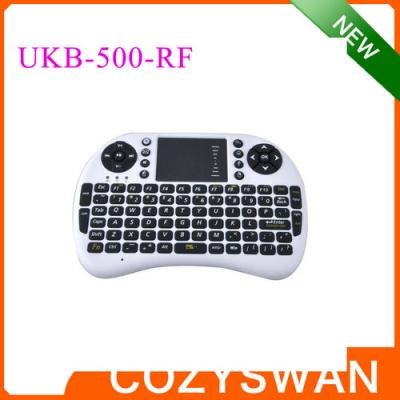 China 2.4g panel táctil ajustable del teclado UKB-500-RF del aire del ratón inalámbrico de la mosca en venta