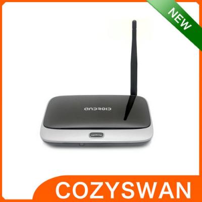 中国 Cozyswan のクォードの中心 RK3188 スマートな TV 箱 CS918 Google のアンドロイド 4.2.2 の小型 PC 箱 販売のため