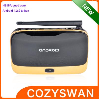 China Wifi Android 4.2.2 TV Boxes XBMC  for sale