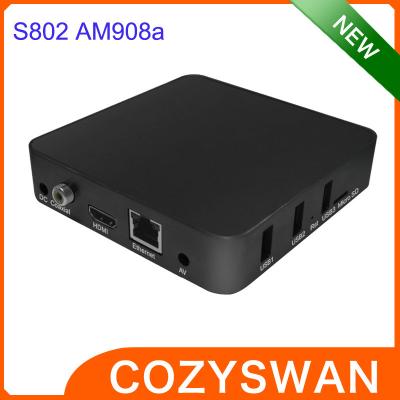 China Salida de la PC 3D HDMI del androide 4.4.2 quad-cores llenos de Amlogic de la caja del androide 4,4 TV de HD Google mini en venta