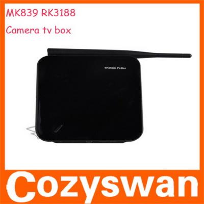 China RK3188 Quad Core Android Smart TV Box MK839 Full HD 3D Android 4.2 TV Boxes 1920 x 1080p for sale