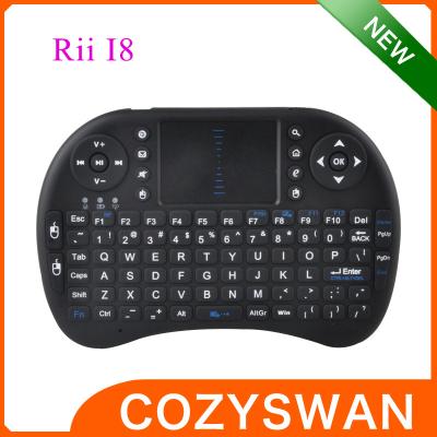 China Mini teclado Qwerty inalámbrico de I8 2.4Ghz en venta