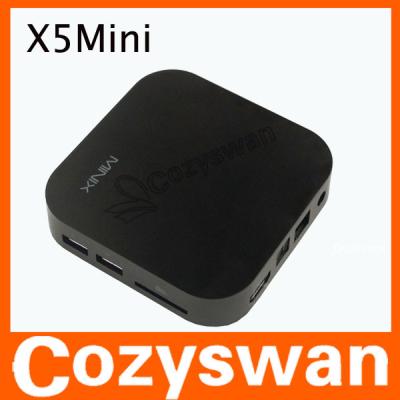 China La caja elegante RK3066 del androide 4,2 TV del OEM X5 mini se dobla ROM RJ45 HDMI de la RAM 8GB de la base 1GB en venta