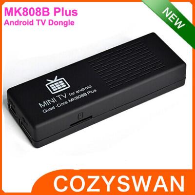 China MK808B plus pC-Multimedia-Spieler-Viererkabelkern 1+8GB Amlogic androiden Mini zu verkaufen