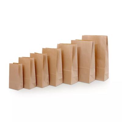 China Recyclable Thickened Paper Package Bags Customized Printed Brown Kraft Paper Bag High Quality Paper Bag for sale