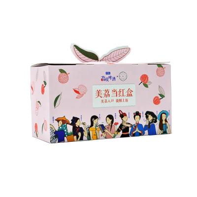 China Durable Corrugated Paper Apple Box Truss Fruit Pack Heavy Duty Fruit Packing Box With Custom Logo for sale