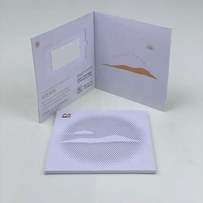 China Recyclable fashionable white color craft square shape waterproof printed iridescent CD sleeve&card paper packaging (envelope) for sale