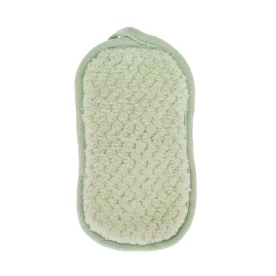 China All Single Pack Natural Wholesale Bamboo Polyester Cotton Exfoliating Facial Body Natural Sponges For Bath for sale