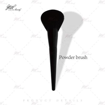 China Personal Makeup Brush Custom Logo Simple Bristle Beauty Makeup Brush Rounded Cosmetic Powder Brushes for sale