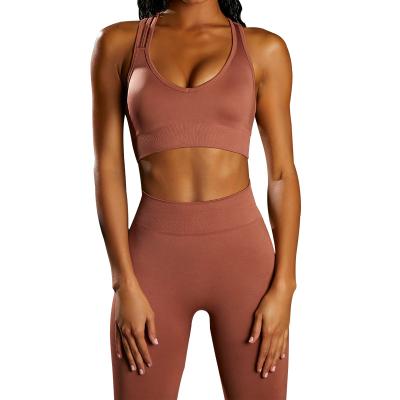 China Sporty Set Women Two Piece Set Shorts High Quality Women Fall Two Piece Sets Custom Sports Bra And Shorts Set for sale