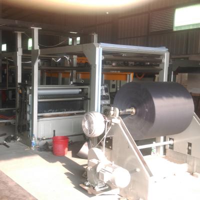 China Food Toilet Paper Tissue Paper Making Machine Paper Embossing And Rewinding Machine for sale