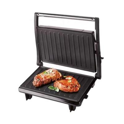 China Household Contact Grill Sandwich Maker Mini Panini Panini Grill Pan Electric Touch Grill Electric Grill Automatic Temperature Control for sale