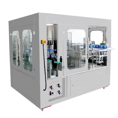 China Professional Food Maker Cheap Automatic Hot Melt Glue BOPP Labeling Machine For Rould Water Bottle for sale