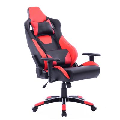 China (Height) Adjustable PU Gaming Chair With Detachable Pillows Gaming Rocker Chair for sale