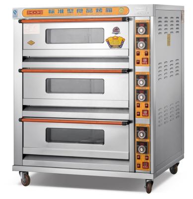 China Bakery Commercia baking equipment DEM customized brick pizza thermoform industrial cake baking oven for sale