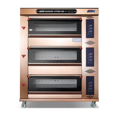 China Bakery Commercial automatic baking equipment professional pizza industrial oven gas for bread baking for sale