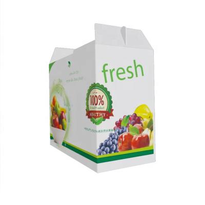 China Biodegradable Custom Printed Fruit Cardboard , All Kinds Of Fruit Packaging Cartons And Boxes for sale