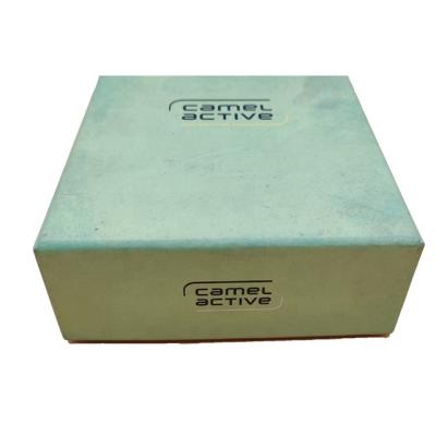 China Recycled Paper Box Custom Made FO New Arrival Simple Elegant Folding Rigid Gift Box Materials Free Sample Paper Box for sale