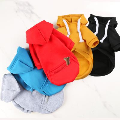 China New Large Stocked Zipper Pocket Sweater Dog Autumn And Winter Sports Supplies 5XL Pet Clothes Hoodie for sale