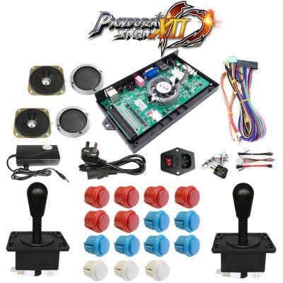 China Raspberry Pi 3 Arcade Console Kits 2 Player Arcade Pandora DIY Kit 3 12 3188 Games Arcade Pandora 12 Player Kits for sale