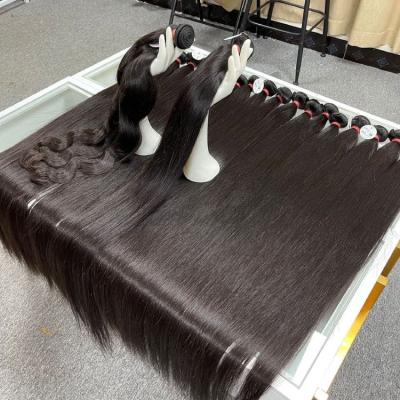 China Silky Straight 12a Grade Unprocessed Raw Brazilian Hair Extension, Raw Virgin Cuticle Aligned Hair, Brazilian Hair Weaves Bundles for sale