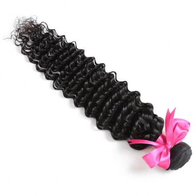 China Women Deep Thick Natural Hair Extensions Double Wave Drawn,Indian Temple Hair Bundles,Machine Wefts Natural Indian Wavy Hair Extensions for sale