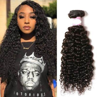 China Curly Hair Deep Weft Extensions 24 Inches Wave Bundles, Eurasian Hair Curl Bundle, 100% Virgin Indian Hair Curls Loose Bundle Bundle for sale