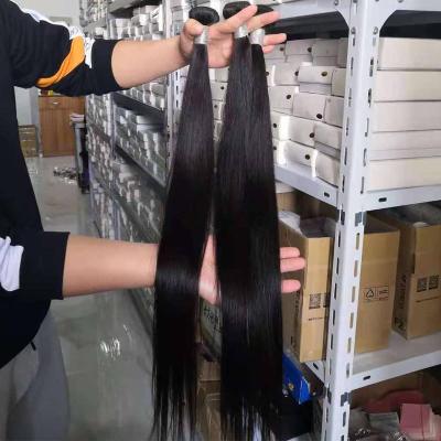 China Wholesale Brazilian Virgin Human Hair 105g Top Straight Grade 10a, 100% Double Drawn 10a Virgin Remy Hair, 50inch Hair Bundles for sale