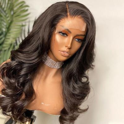 China Body Wave Cuticle Aligned Long Raw Body Wave Hair Wig Vendors, HD Pre Plucked 13x6 Lace Wigs, Non Shedding Brazilian Human Lace Wigs Hair for sale