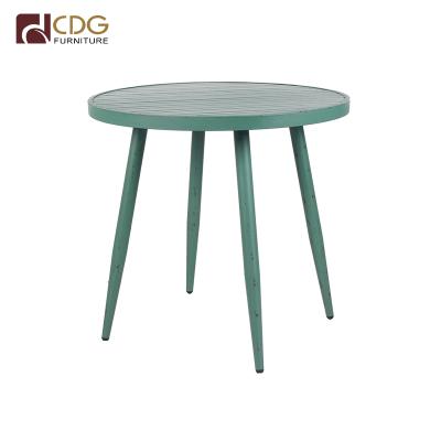 China Easy Round Metal Event Furniture Vintage Wedding Party Tables Cake Table for sale