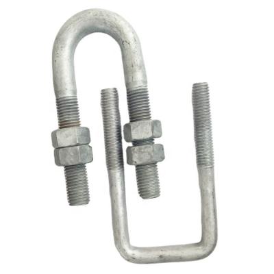 China Stainless Steel Truck U-Bolt Set (Round Type U-Bolt & Square Type U-Bolt) for sale