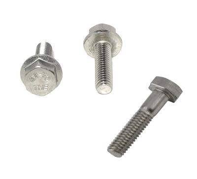 China Stainless Steel 304 316 Din933 Din931 Stainless Steel Manufacturing China 304 316 Din933 Din931 Partial Thread Hex Flange Bolt Screw Fastener for sale