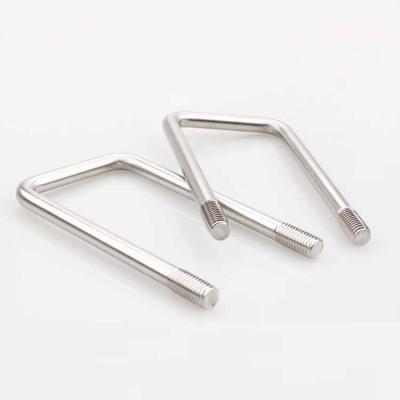 China Stainless Steel Hardware 316 Stainless Steel Fasteners Square Bend U Bolt M3 M4 for sale