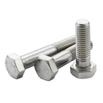 China Stainless steel a2 70 m10x1.25 hexagon bolt with ISO certificate for sale