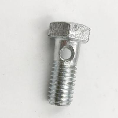 China Stainless Steel 304 316 Perno Hex Hex Bolt With Hole In Head Or Thread for sale