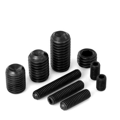 China Stainless Steel DIN916 Carbon Steel Hex Socket Set Screws With Cup Point for sale