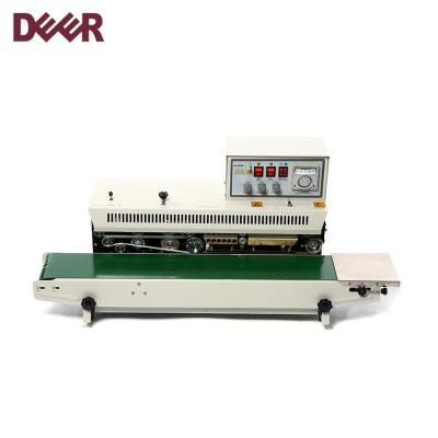 China CLOTHING Wholesale Electromagnetic Continuous Induction Plastic Film Sealing Machine for sale