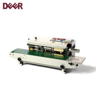 China CLOTHING Sell Well High Quality Semi-automatic Continuous Plastic Film Sealing Machine for sale