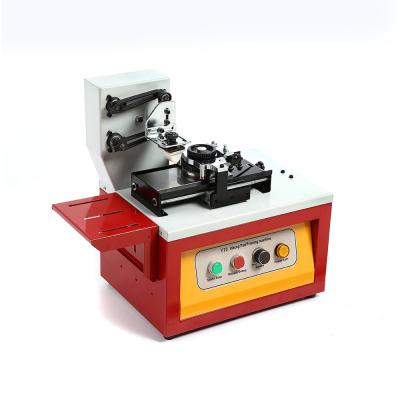 China food & Electric Type Pad Printer Beverage Factory Ink Cup Date Coding Printing Machine for sale