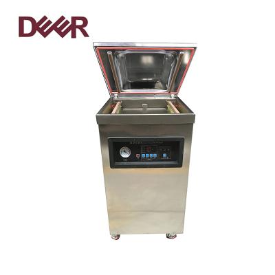 China CLOTHING 500W Low Price Vertical Vacuum Sealer Packing Machine , Chicken Vacuum Packing Machine for sale