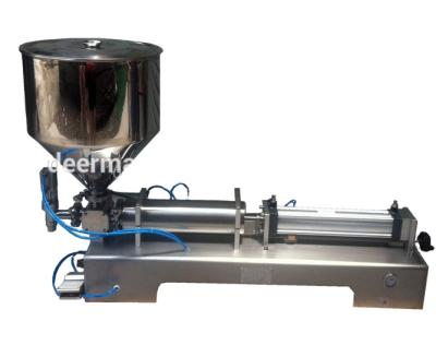 China High Quality Automatic Tabletop Type Paste Filler Filling Beverage Machine for sale